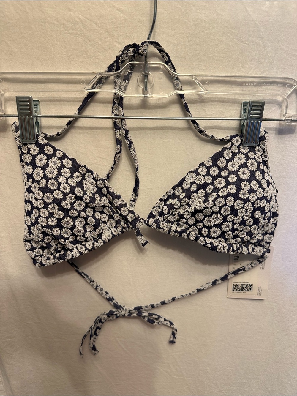 & Other Stories Paris Atelier Floral Textured Bikini Top NWT Multiple Sizes